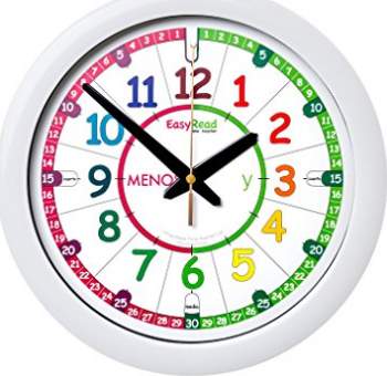Relojes de pared para niños EasyRead time teacher ERTT-ES